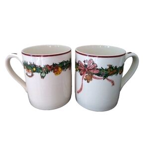 💥2x💥SPODE Christmas Memories S3730-A11 Holiday Coffee Mugs Tea Mugs